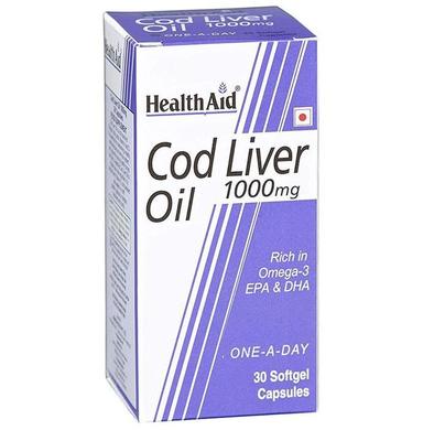Healthaid Cod Liver Oil 1000mg Capsule