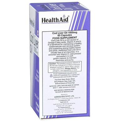 Healthaid Cod Liver Oil 1000mg Capsule