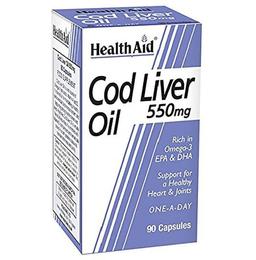 Healthaid Cod Liver Oil 550mg Capsule
