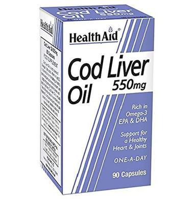 Healthaid Cod Liver Oil 550mg Capsule