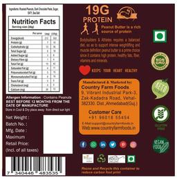Country Farms Dark Chocolate Peanut Butter Luscious & Creamy