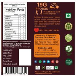 Country Farms Dark Chocolate Peanut Butter Luscious & Crunchy