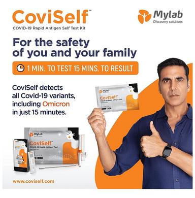 CoviSelf Covid 19 Rapid Antigen Self Test Kit