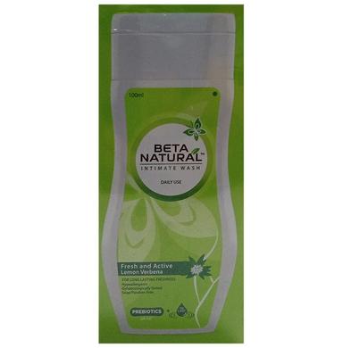 Beta Natural Intimate Wash Lemon Verbena