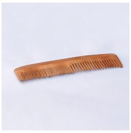 HealthAndYoga PureTress Neem Wood Tooth Comb Dual