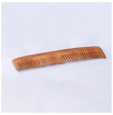 HealthAndYoga PureTress Neem Wood Tooth Comb Dual