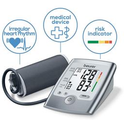 Beurer BM 35 Blood Pressure Monitor Silver