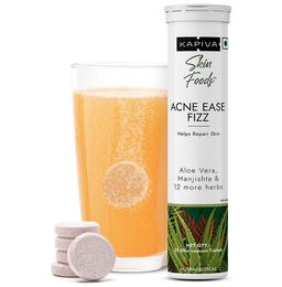 Kapiva Reduces Acne & Acne Marks Naturally | Skin Foods Acne Ease Fizz Effervescent Tablet