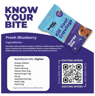 Beyond Food Kill Your Cravings Energy Bites Fresh Blueberry