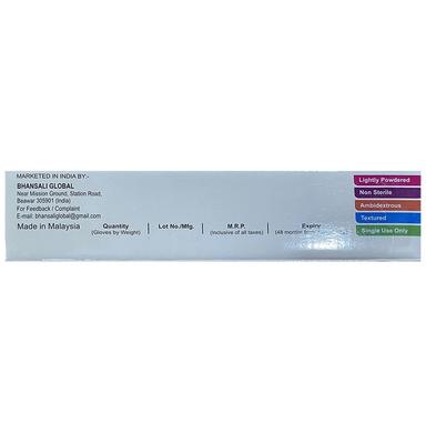 Bhansali Disposable Nitrile Hand Glove