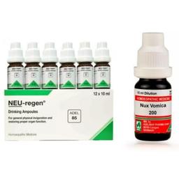 ADEL Men Care Combo (Neu-Regen Drinking Ampoule + Nux Vomica Dilution)