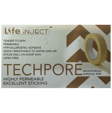 Life Inject Techpore Life Inject Micropore Tape 1.25cm x 9.1m