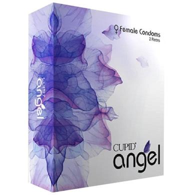Cupid Angel Female Condom (2 Each) Lavender