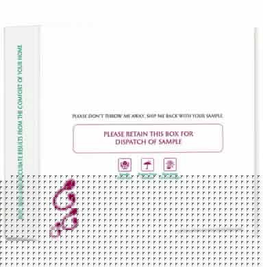 LifeCell At-Home, Self-Collection OmegaScore-P Test Kit For Pregnant Women
