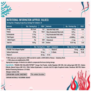 Healthkart HK Vitals Skin Radiance Skin Collagen | Powder with Vitamin C, E & Biotin | Watermelon
