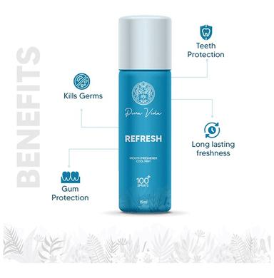Pura Vida Refresh Mouth Fresner (30ml Each) Cool Mint