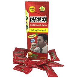 BHPI Bharat Kaslex Regular Herbal Cough Syrup (200ml Each) with 10 Kaslex Lozenges Free