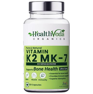 HealthVeda Pure & Natural Vitamin K2 MK 7 Capsule