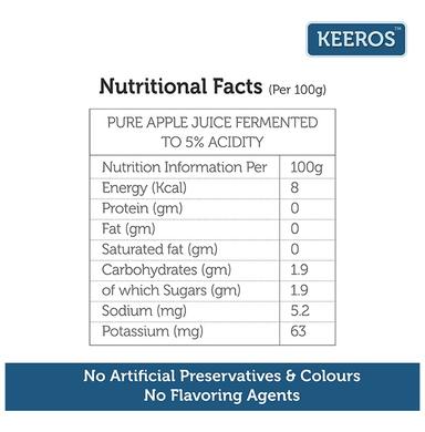 Keeros Pure Superdrink Apple Cider Vinegar (500ml Each)