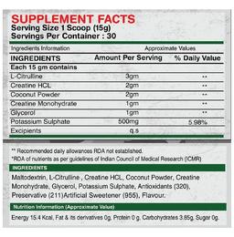 Big Flex Warfare Creatine HCL and Monohydrate Complex with 700ml Shaker Free Orange