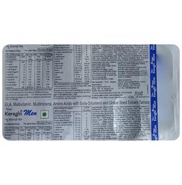 Keraglo Men Tablet with Multivitamin, Multimineral & Natural Extracts