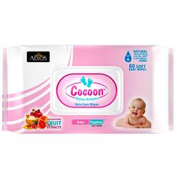 Adios Cocoon Skin Care Baby Wet Wipes Natural