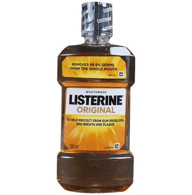 Listerine Original Mouth Wash | For Gum Problems, Bad Breath & Plaque