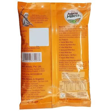 Adithi Millets Combo Pack of BrownTop Millet Rice , Barnyard Millet Rice , Foxtail Millet Rice , Little Millet Rice & Kodo Millets Rice (500gm Each)