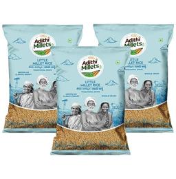 Adithi Millets Combo Pack of Little Millet (500gm Each)