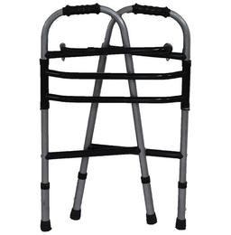 Fidelis Healthcare Adjustable Walker Universal Mild Steel Silver