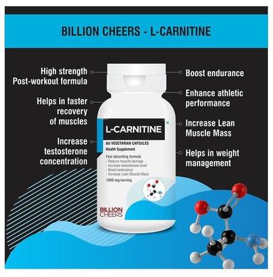 Billion Cheers L-Carnitine Vegetarian Capsules