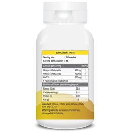 Billion Cheers Omega Plus CoQ10 Vegetarian Capsules