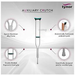 Tynor L21 Auxiliary Crutch (Pair) XL
