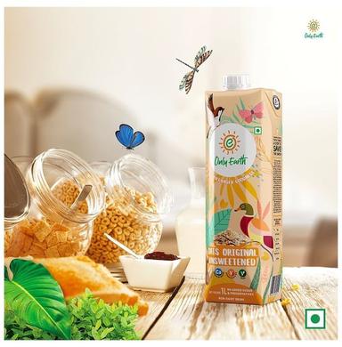Only Earth Oats Original Unsweetened Milk (1Ltr Each) | No Aded Sugar