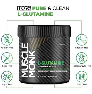 Muscle Monk L-Glutamine Unflavoured