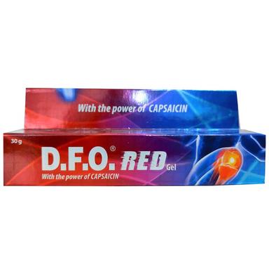 D.F.O. Red Pain Relief Gel with Capsaicin