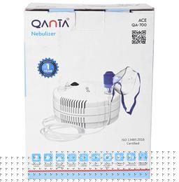 Qanta ACE Piston Compressor Nebulizer Machine with Complete Mask Kit for Adult & Child White