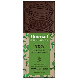 Daarzel Zero Sugar 70% Sugar Free Dark Chocolate Plain
