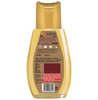 Dabur Almond Hair Oil with Soya Protein & Vitamin E | For Damage Free Hair