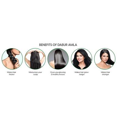 Dabur Amla Hair Oil | For Stronger, Longer & Thicker Hair