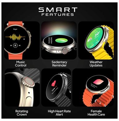 Fire-Boltt Asteroid Watch Black