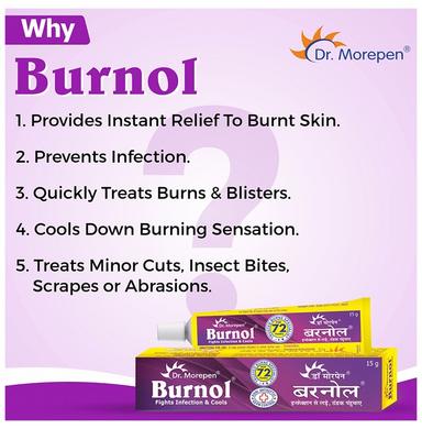Dr. Morepen Burnol Antiseptic & Germ Control Cream | Fights Infections