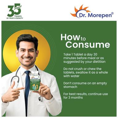 Dr. Morepen Gokshura 1000mg Tablet | For Energy, Performance, Strength & Stamina