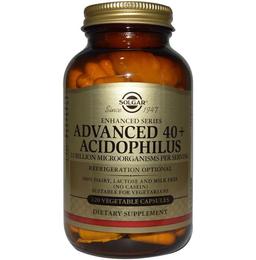 Solgar Advanced 40+ Acidophilus Vegetable Capsule