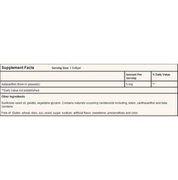 Solgar Astaxanthin 5mg Softgels