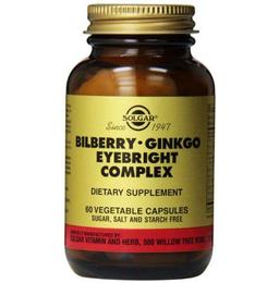 Solgar Bilberry-Ginkgo Eyebright Complex Vegetable Capsule