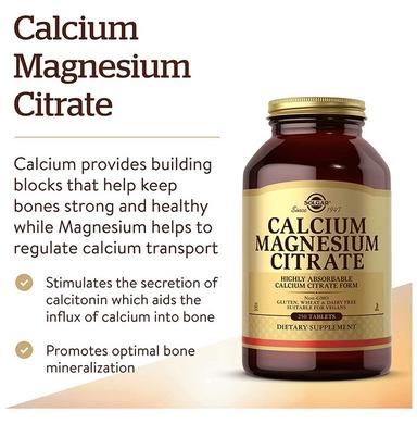 Solgar Calcium Magnesium Citrate Tablet