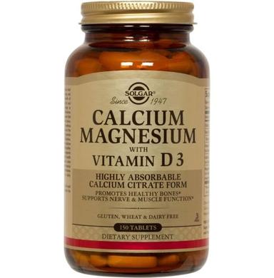 Solgar Calcium Magnesium with Vitamin D3 Tablet