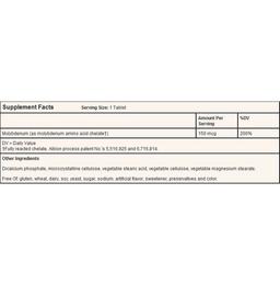 Solgar Chelated Molybdenum Tablet