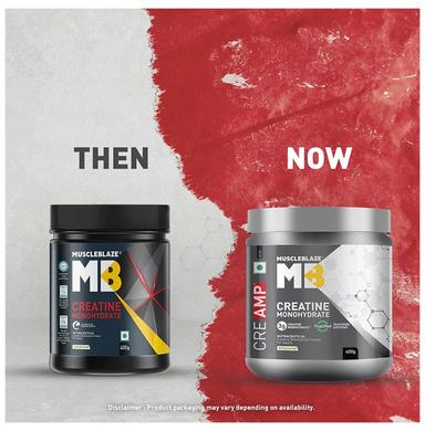 MuscleBlaze MB Creatine Monohydrate | For Muscle Strength, Lean Body Mass & Energy Unflavoured